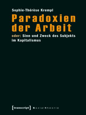 cover image of Paradoxien der Arbeit